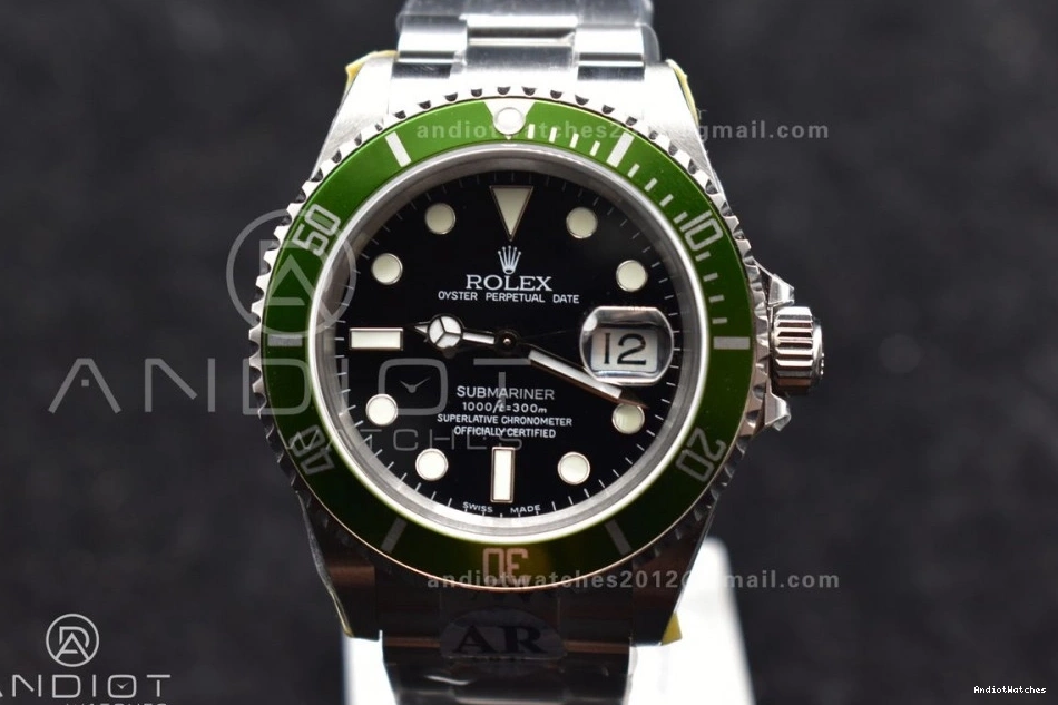 Bracelet V SS 1140 16610 LV Green Affordable Submariner Best ARF1:1 on Edition 904L Steel SH3135 0928